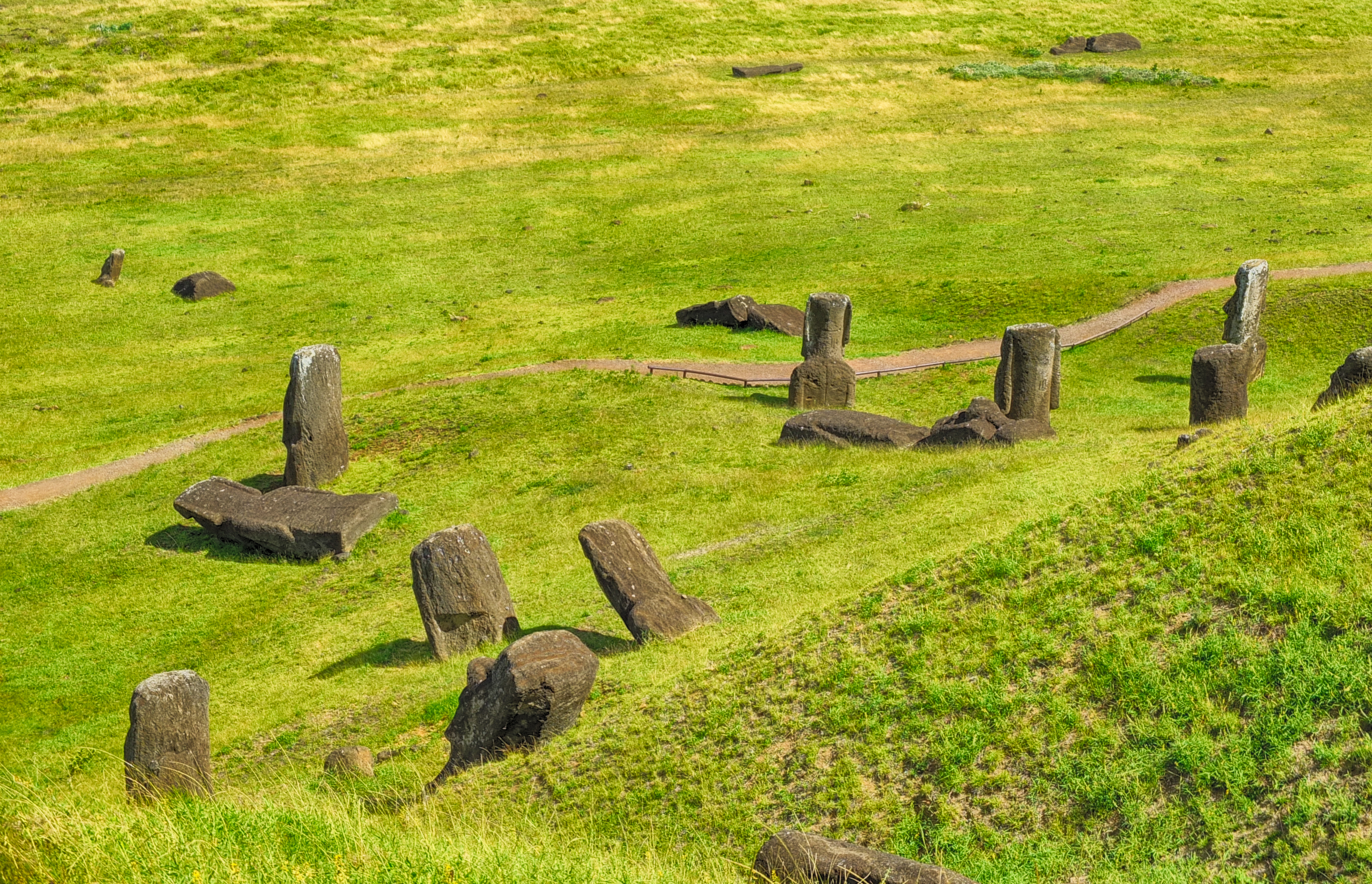 остров пасхи из космоса