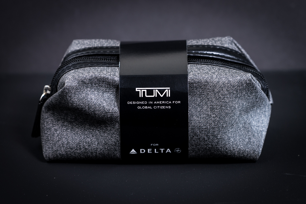Delta's New Tumi Amenity Kits | Andy's Travel Blog