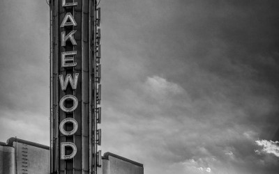 Picture of the Week: Lakewood Theater in Black and White