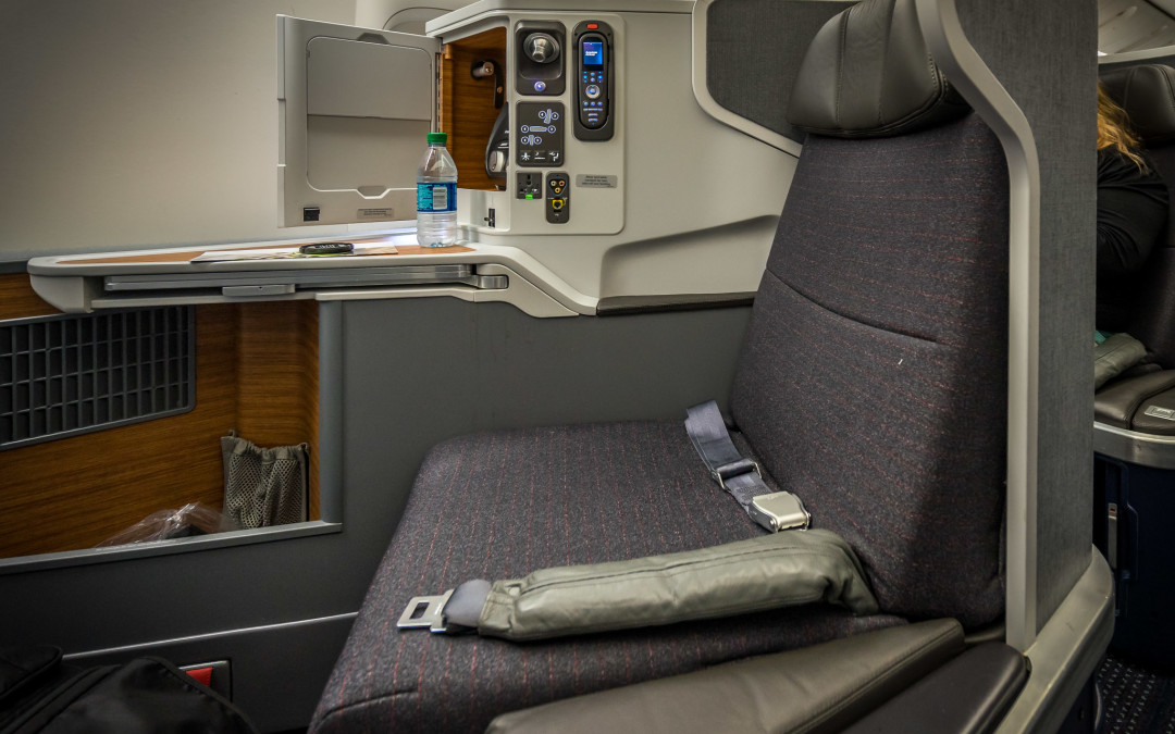 American Airlines Business Class Review Video is live!