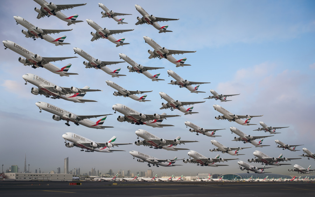 Emirates30, an amazing photograph by Mike Kelley