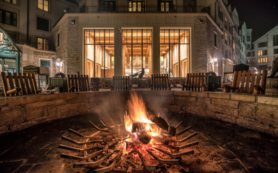 Picture of the Week: Campfire at the Park Hyatt Beaver Creek