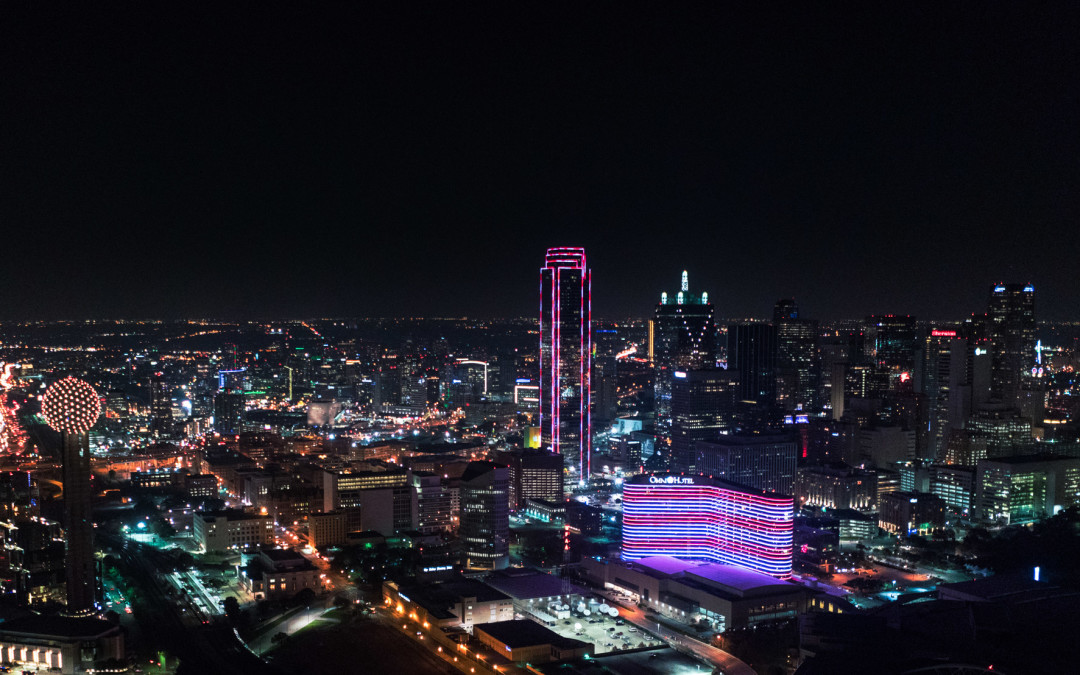 Picture of the Week: Dallas skyline from a helicopter