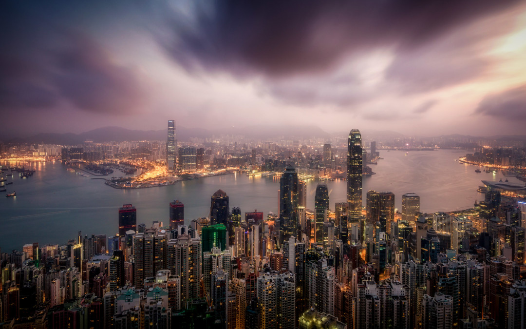 Picture of the Week (and editing video!): Hong Kong from Lugard Road