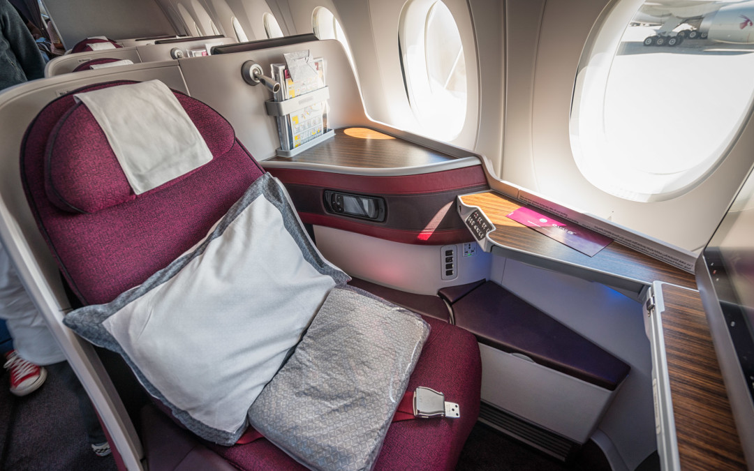Qatar Airways A350 Business Class Review