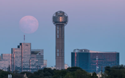 Picture of the Week: Dallas Supermoon