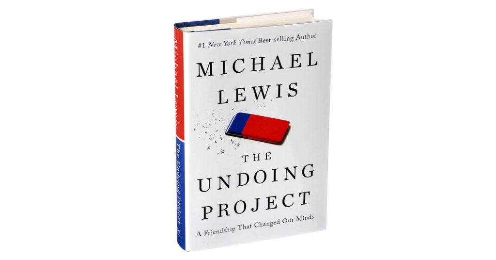 a book cover with a red and blue rectangular object