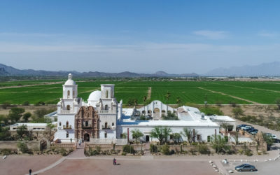 Picture of the Week: San Xavier Mission from a drone