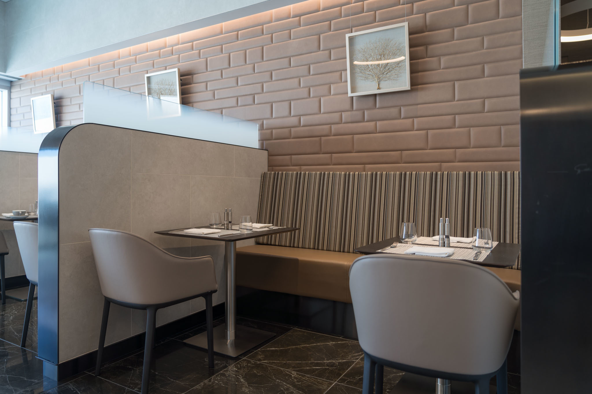 American's new Flagship First Dining at LAX One of the best meals ever!