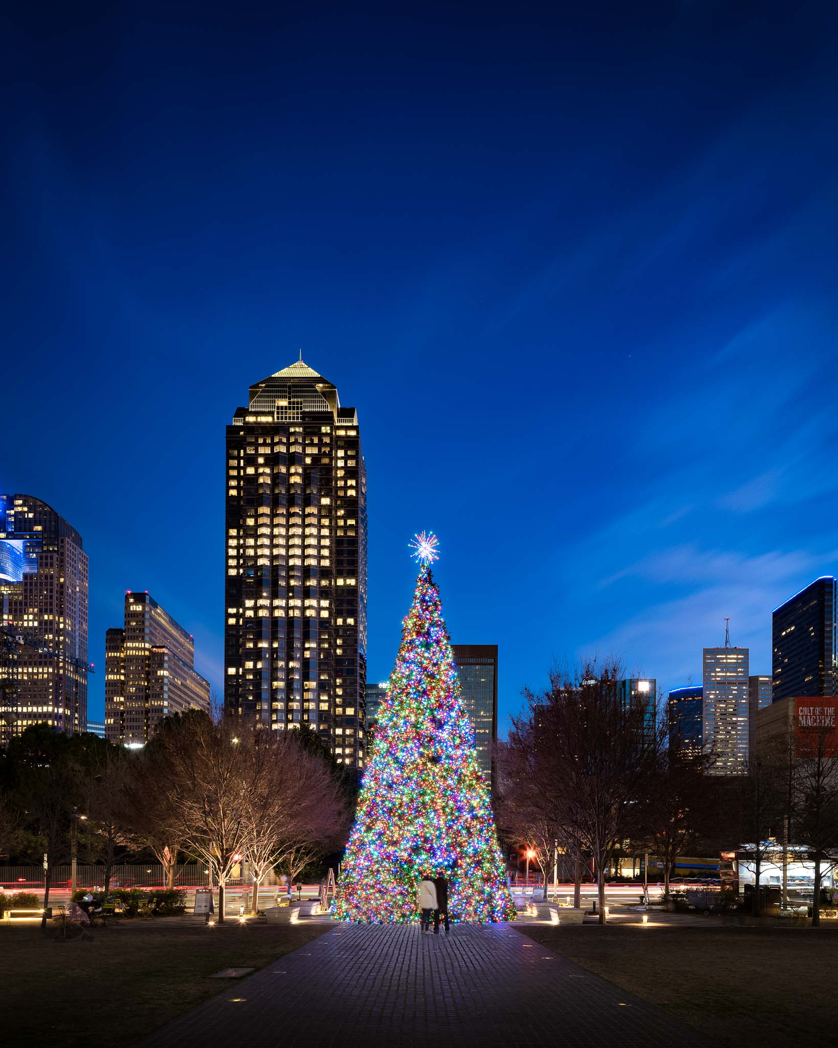 Picture of the Week Another Dallas Christmas Tree Andy's Travel Blog
