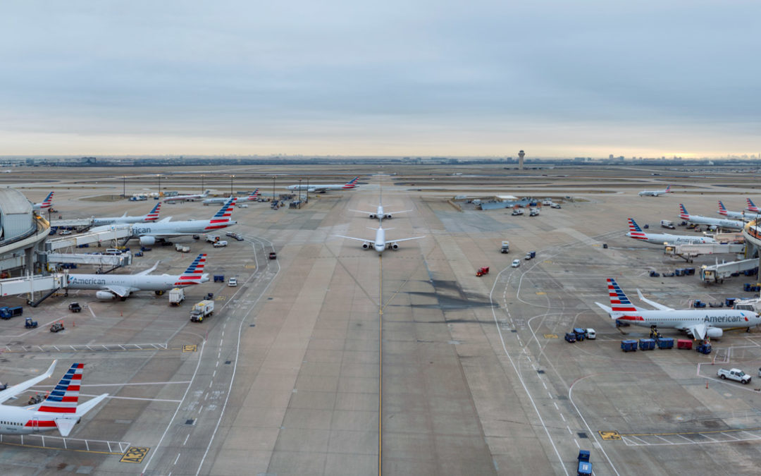 Picture of the Week: American Airlines Panorama at DFW Airport