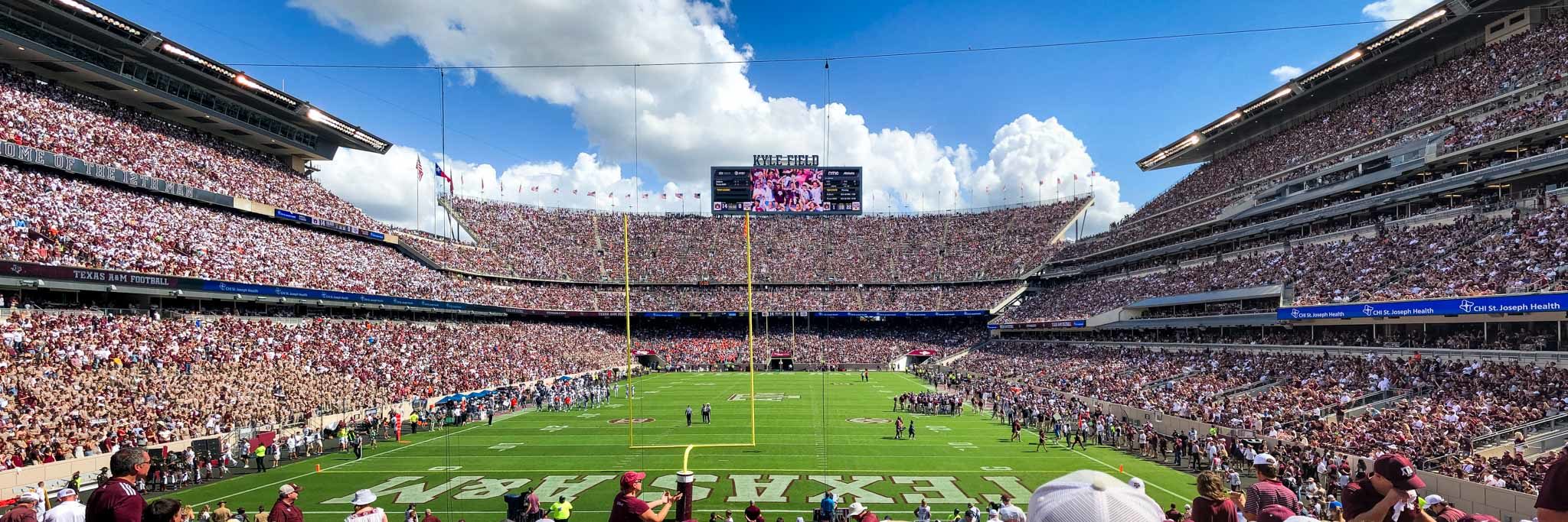 kyle field 20191 Andy's Travel Blog