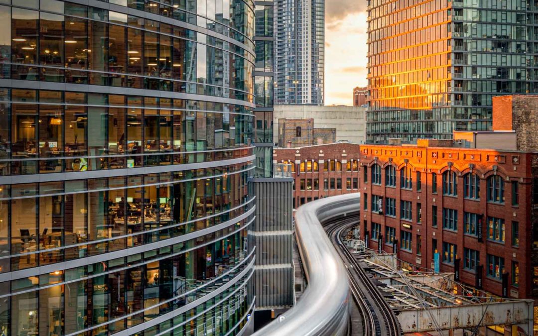 Picture of the Week: Chicago’s L Train S Curve