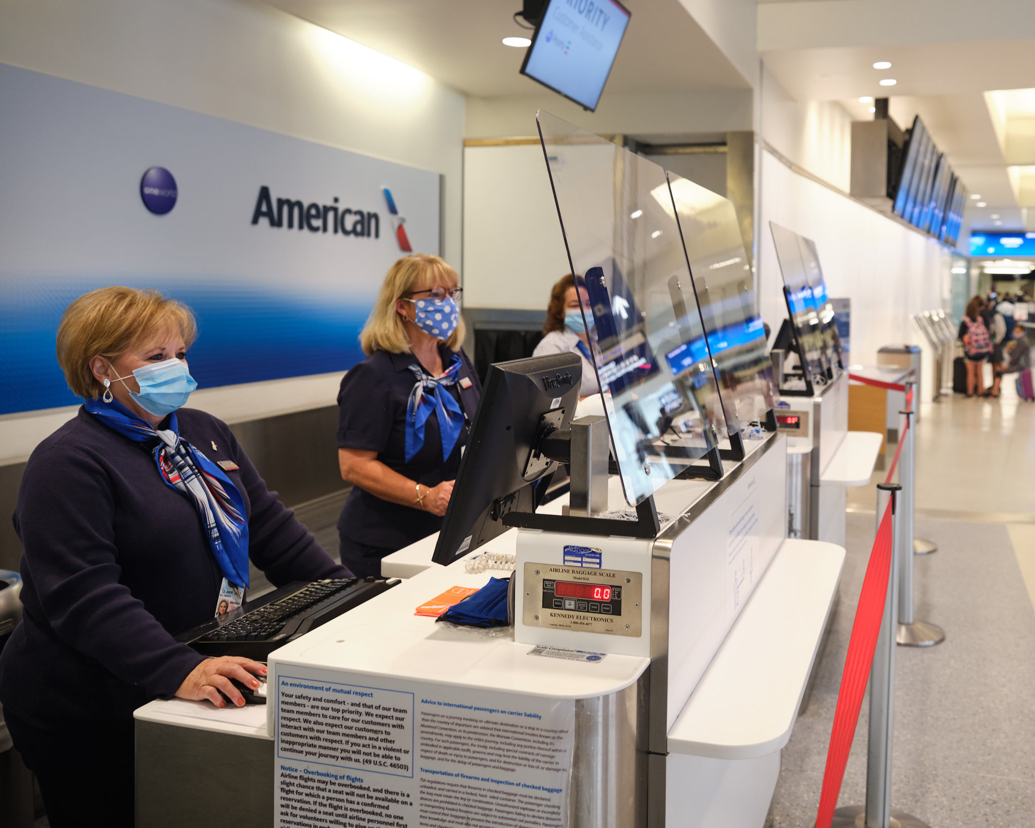 American Airlines Demonstrates Cleaning Process and Customer Experience