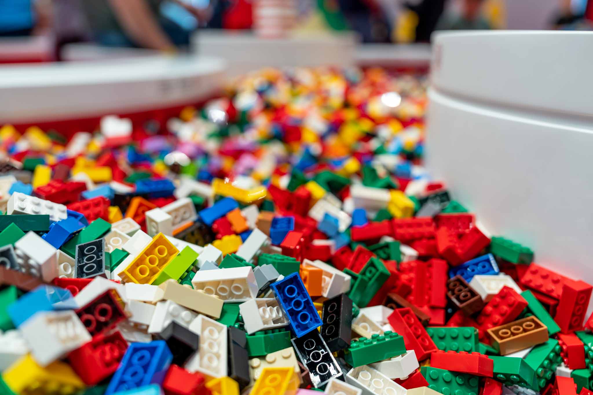 a pile of colorful lego blocks