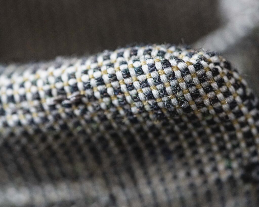 close up of a fabric