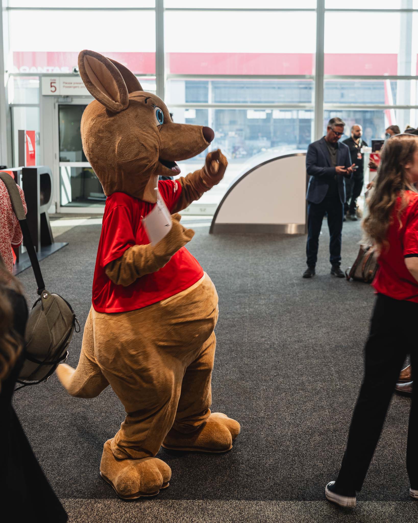 a person in a garment